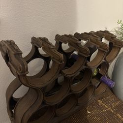 Plastic Wine Rack (vintage)