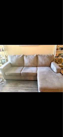 Gray sectional sofa