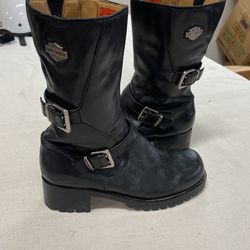 Sz 5.5 Women’s Harley Davidson Riding Boots 