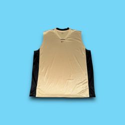Vintage nike sportswear dri-fit tank top jersey gold men’s XL 