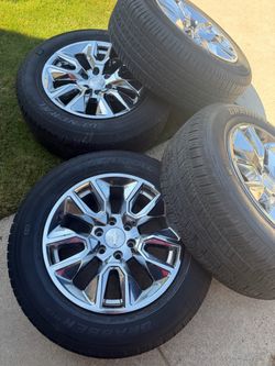 Chevy wheels 20” OEM 6Lug