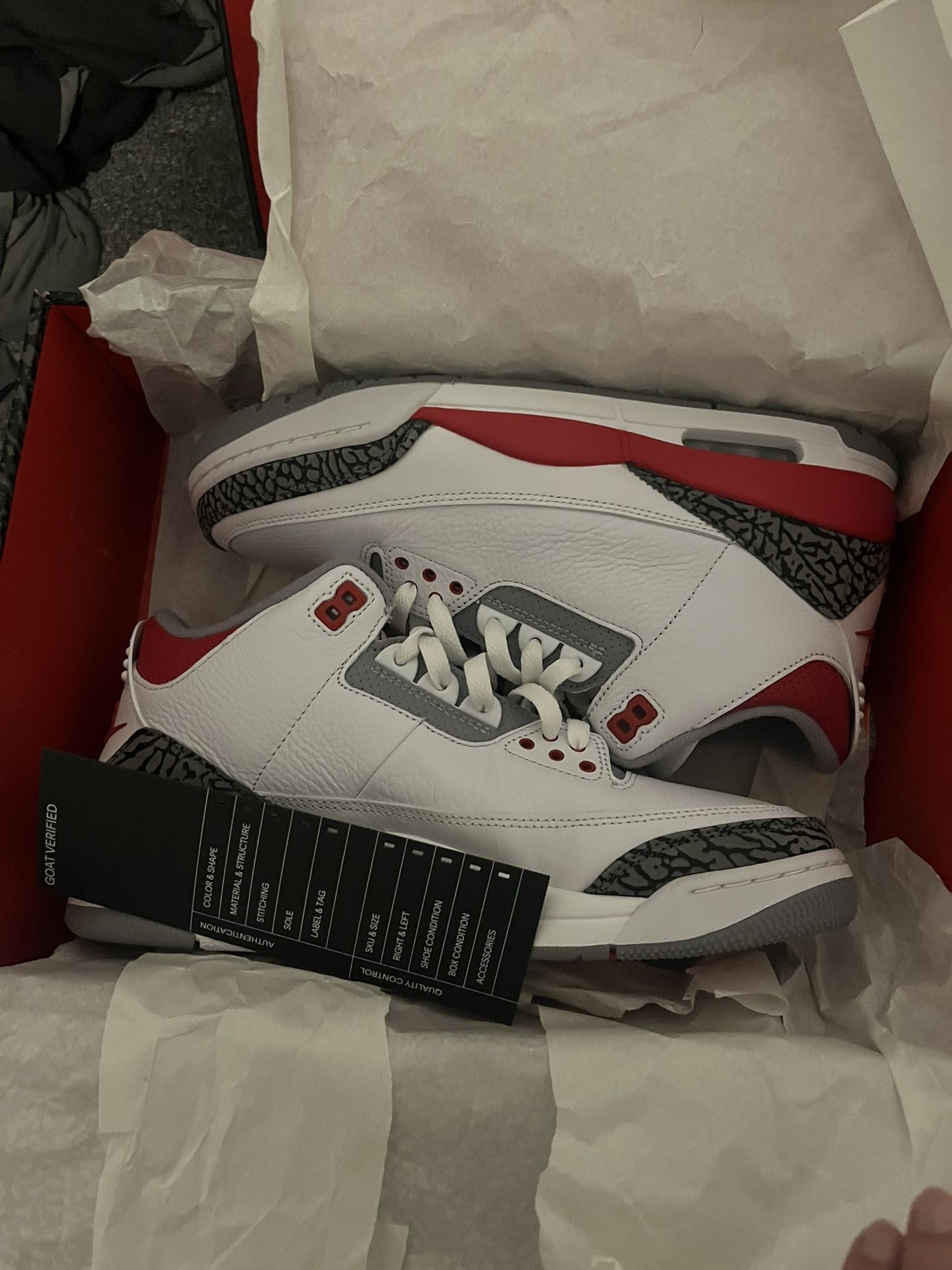 Jordan 3 Fire Red