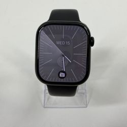 GPS Only Apple Watch Series 10 46MM Black Aluminum Black Sport Band NWY33LW/A