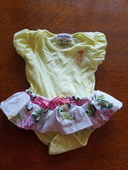 Juicy Couture onesie 6-9 Months