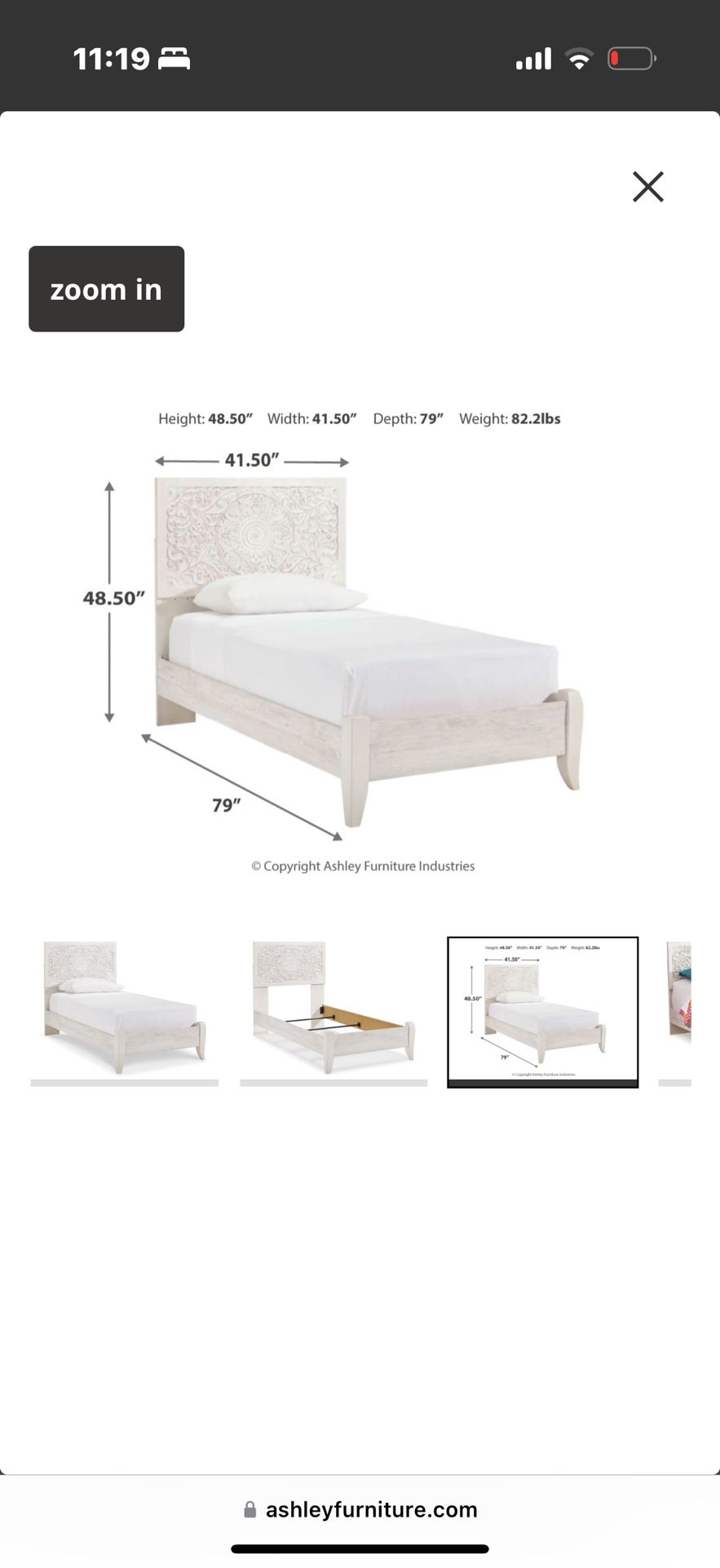 Twin Bed