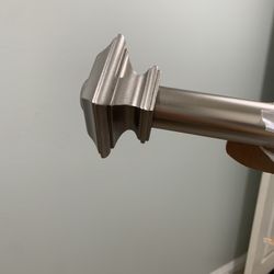 Curtain Rod 48-86 New In Box Crome