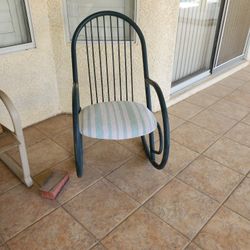 Metal Rocking Chair 