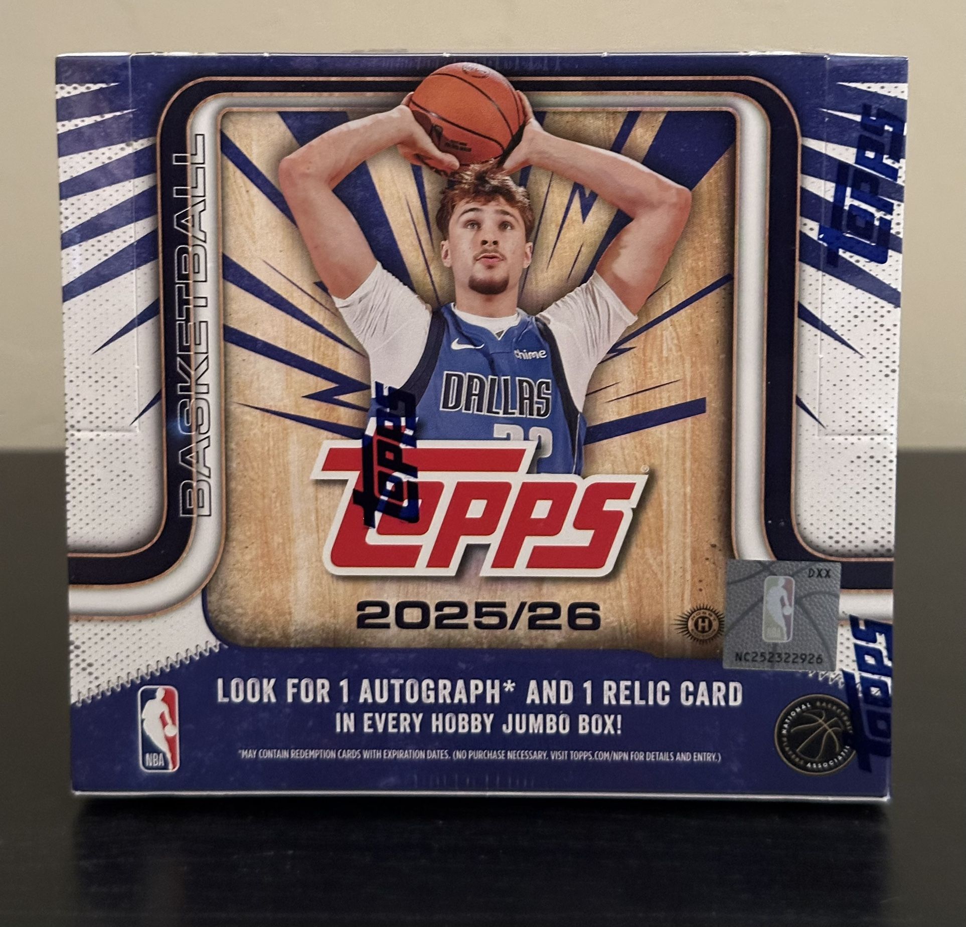 2025-26 Topps NBA Basketball  Hobby Jumbo Box