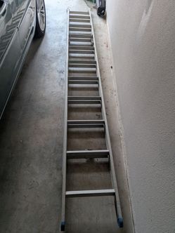 10ft Aluminum Extension Ladder