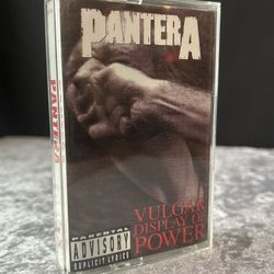 PANTERA Vulgar Display - Cassette Tape 