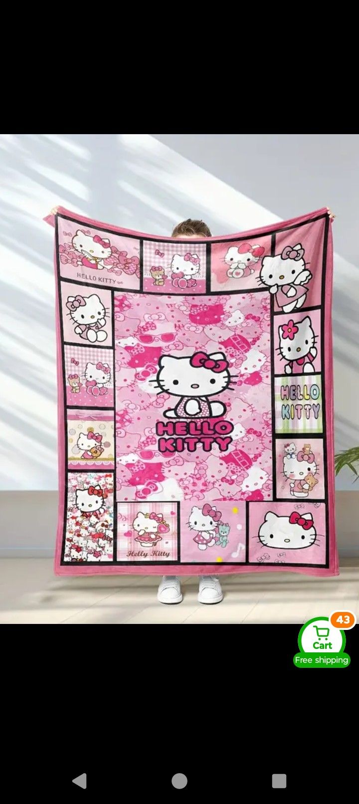 Hello Kitty Blankets 