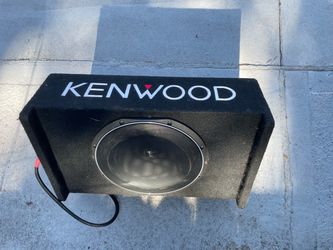 Kenwood WBox 120 Subwoofer and KAC5001 PS Kenwood Amplifier.