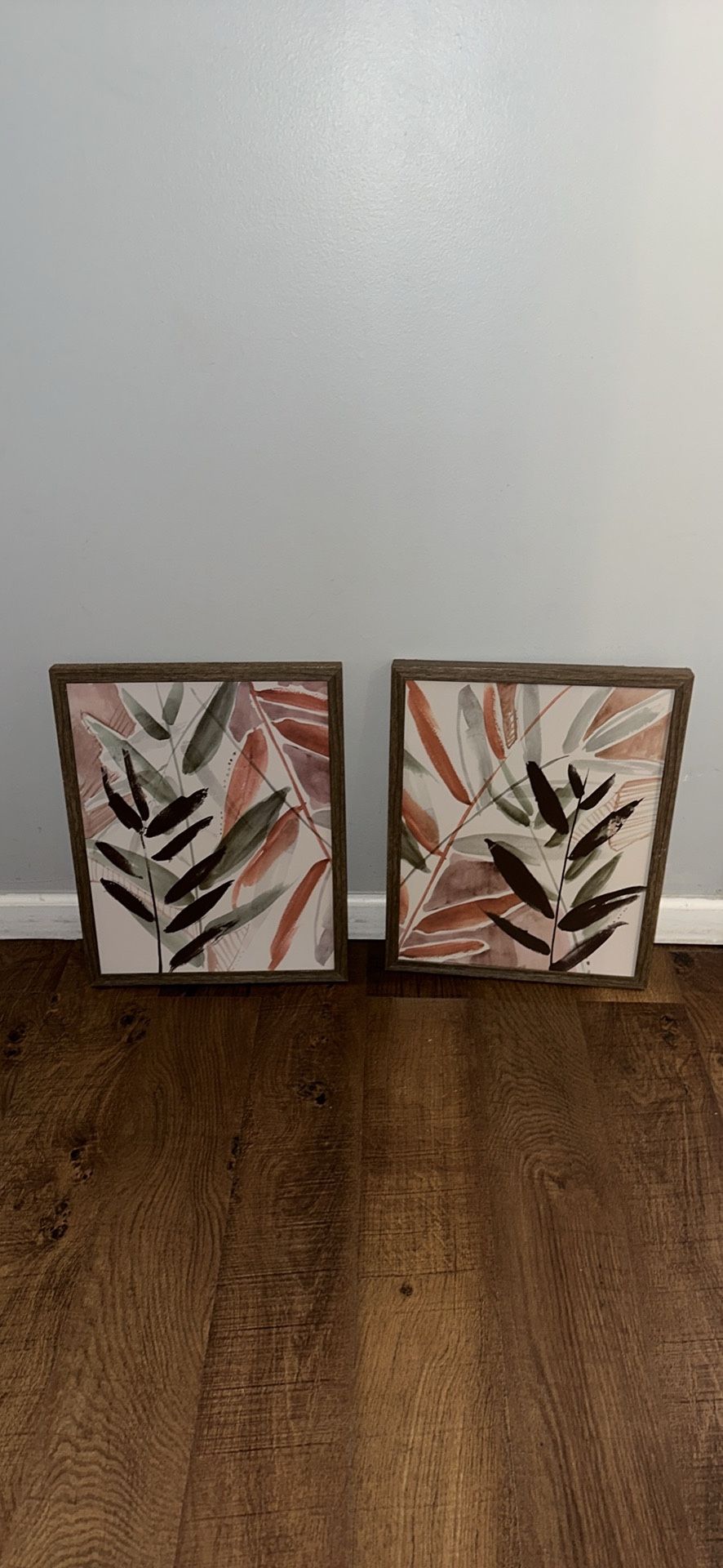 Framed Floral Painting Set