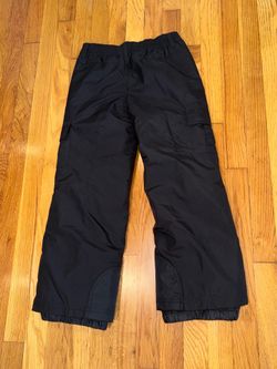 Youth Sz 14 Kids Black Sport Essentials Snow Pants Like NEW! Boys Girls