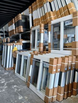 Impact windows in stock