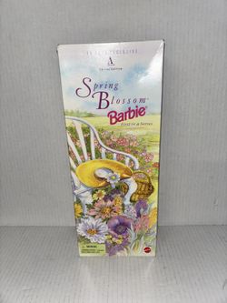 Barbie NEW  Special Edition Spring Blossom Barbie Doll Avon
