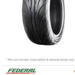 225/45/17 Federal Rsr Pro