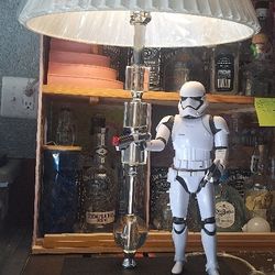 BEATIFUL TROOPER TABLE LAMPS CUSTOMS