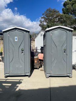 Portable toilets