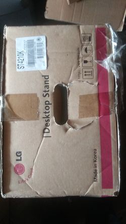 Desktop stand lg new