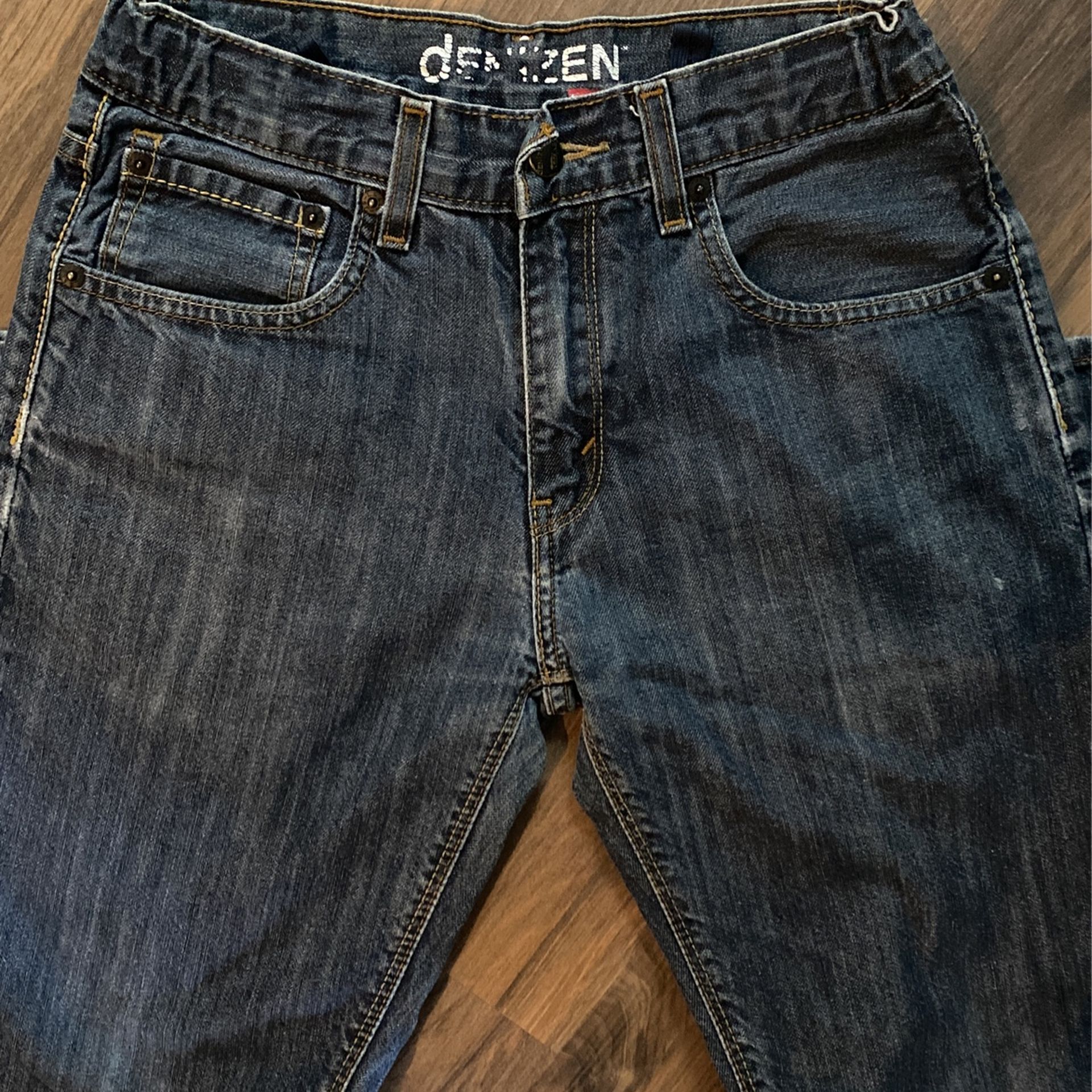 Boys Denizen 218 Slim Straight Denin Jeans - Size 16