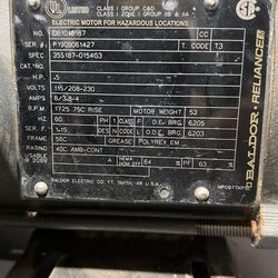 Baldor 1/2 Hp Motor
