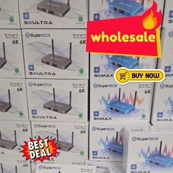  Smart Tv Box  Superbox S6 Pro  Super box  S6    wholesale reseller Android 12 ‼