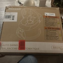 Monamii Bluetooth Baby Swing