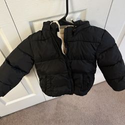 Toddler heavy Jacket With Removable Hood Size 12 Months 