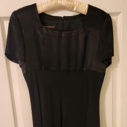 Black Cocktail Dress, Sz 10 Petite