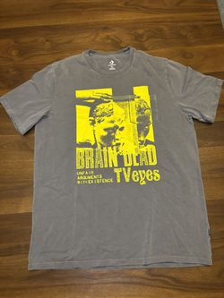 Brain Dead X Converse TV Eyes tee ‘gray’