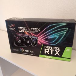 ROG Strix OC RTX 3080 TI Slightly Used, With Box