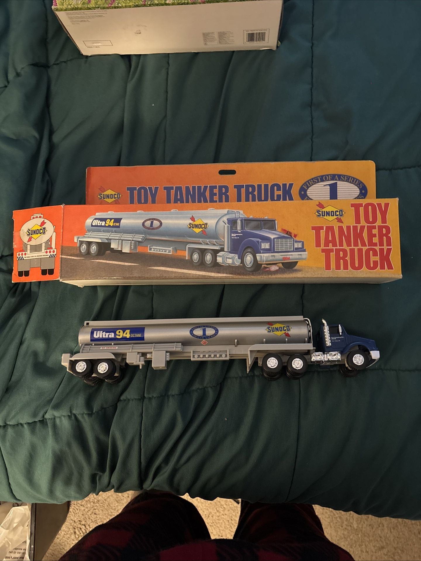 Vintage 1994 Sunoco Tanker Racing Team Diecast Truck | Collectible NASCAR Hauler