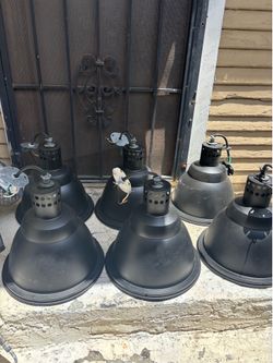 Farm house / industrial light fixtures black bundle deal