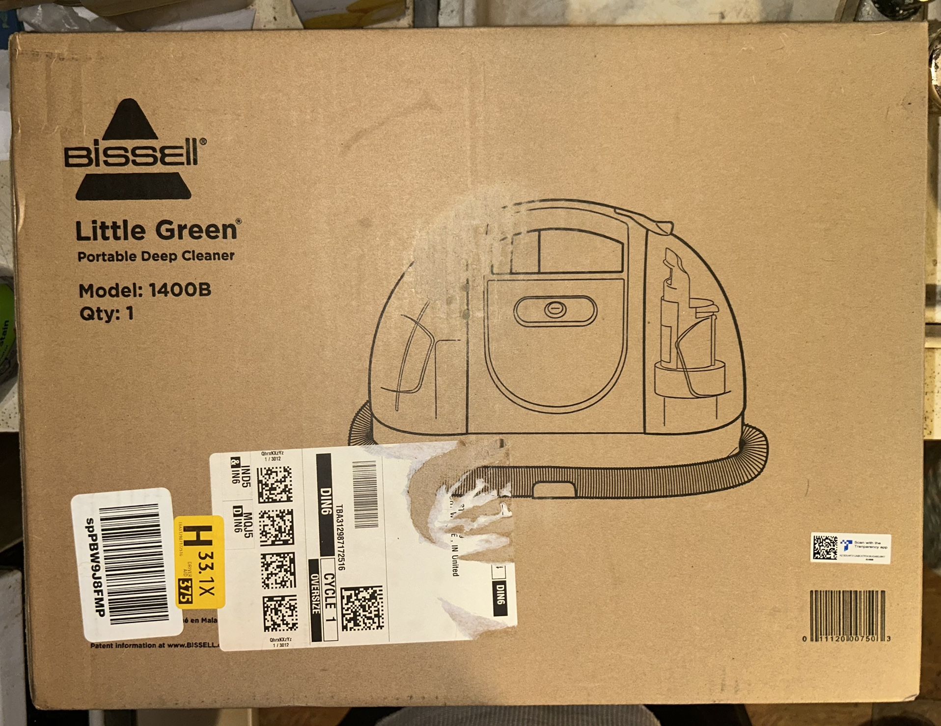 BISSEL Little Green Portable Deep Cleaner