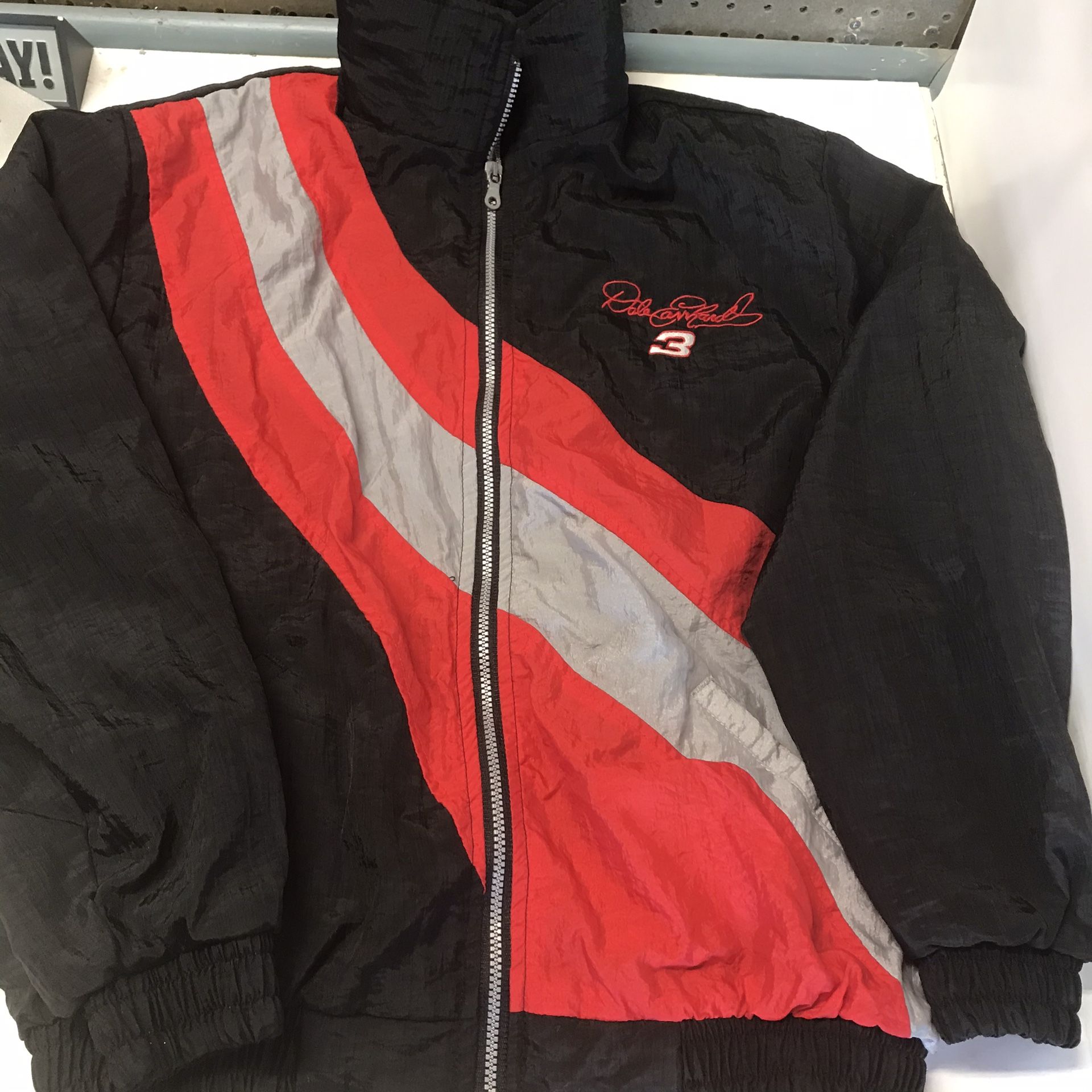 American Made DALE EARNHARDT Vintage Good Wrench Windbreaker Jacket