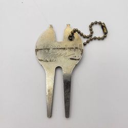 Lacoste international tour golf links key ring