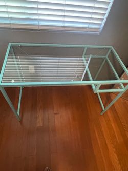 Glass Desk