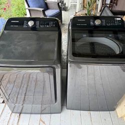 Samsung washer and dryer