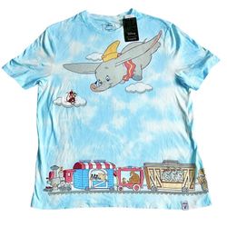 Loungefly Disney Dumbo Train Cloud Wash Unisex Tee Size XL 2022 New