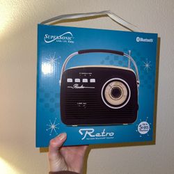 Retro Portable Bluetooth Speaker