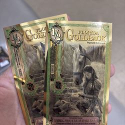 1/2 Florida Goldbacks