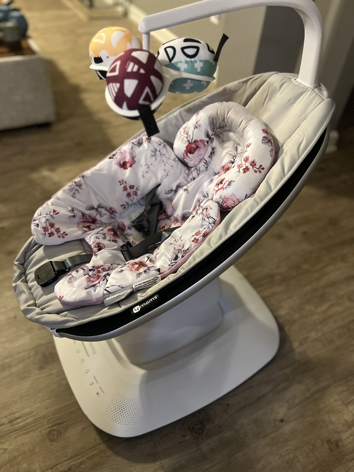 4moms mamaRoo Multi-Motion Baby Swing with Cushion Insert – Like Newborn