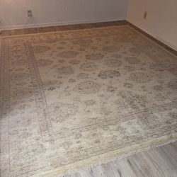 Vintage Rug 10”x9” Like New