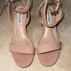 Steve Madden Pink Minimalist Heels