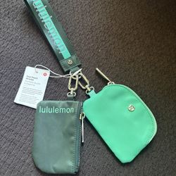Lululemon Keychain & Wallet Set 