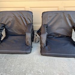 Portable Heated Bleacher Stadium Chairs Perfect For Kids Sports