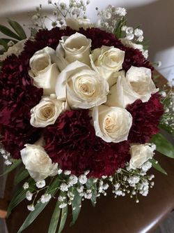Ramo Para La Virgen De Flores Naturales