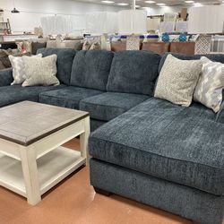New 130” (2) Chaise Sectional 🔥🔥 IN STOCK 