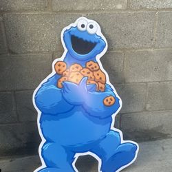 Cookie Monster Cutout Props
